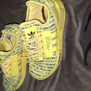 Adidas NMD Yellow Sneakers